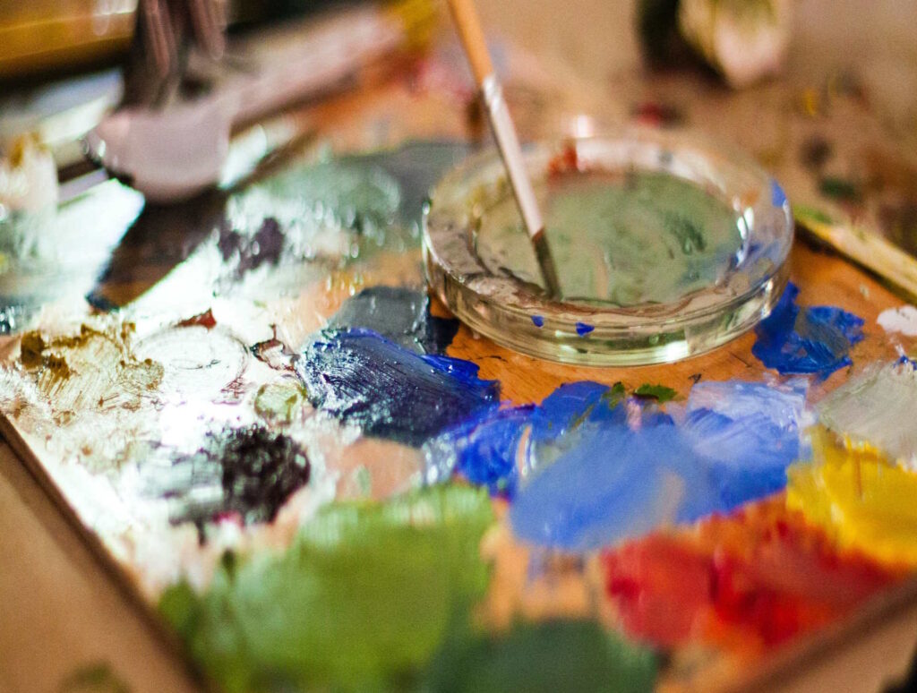 Kunst an Bord - Farbe
